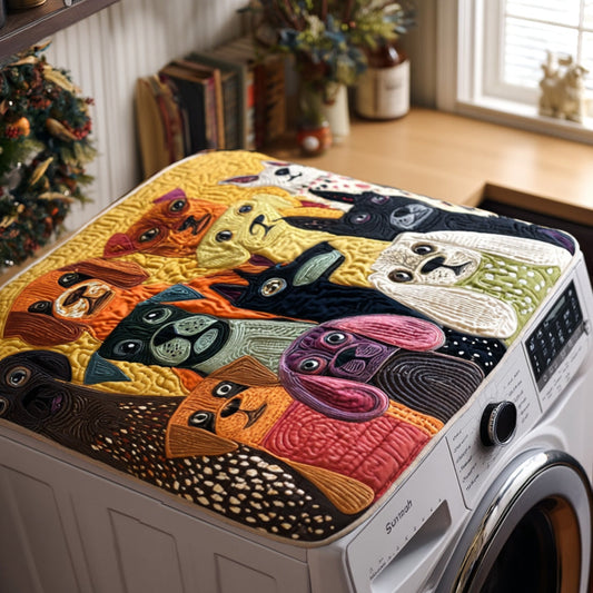 Barkside Magic Quilted Washer and Dryer Cover