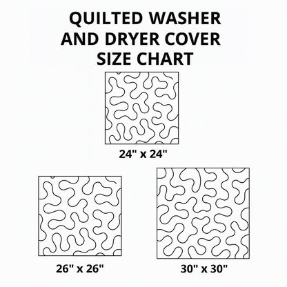 Barkside Magic Quilted Washer and Dryer Cover