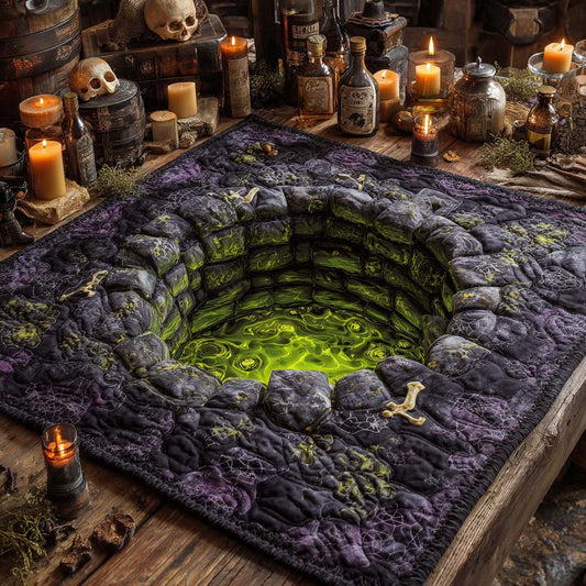 Witch Poison Well Quilted Table Topper