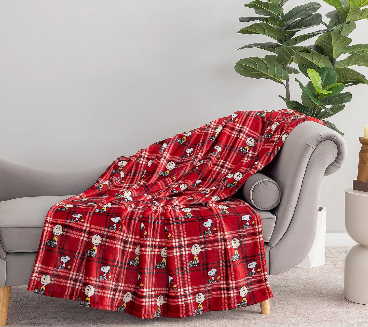 Peanuts Holiday Blanket