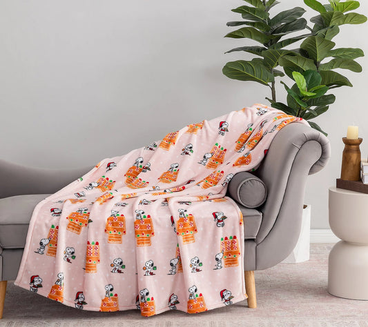 Peanuts Holiday Blanket