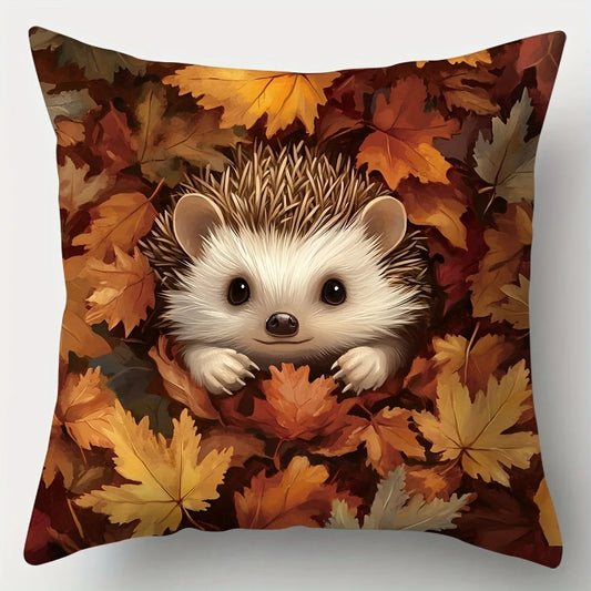 Dreamy Hedgehog – Adorable Pillow Cover